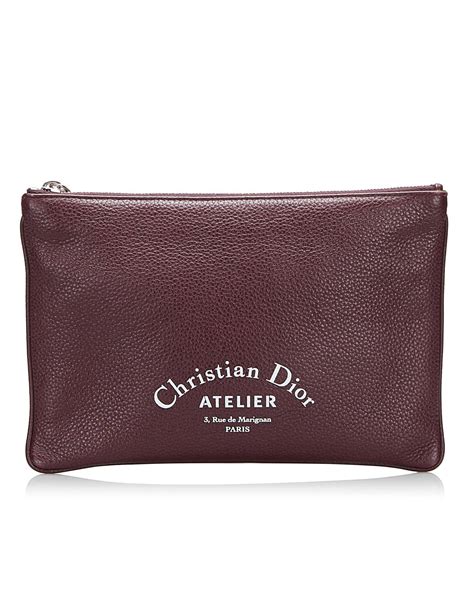 dior atelier pouch|dior denim pouch.